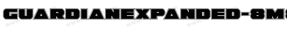GuardianExpanded-8M85g字体转换