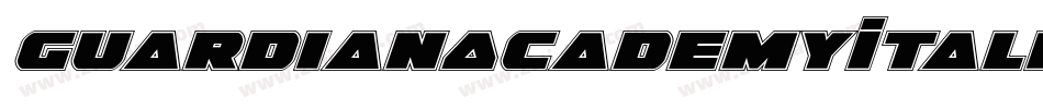 GuardianAcademyItalic-lgZRd字体转换