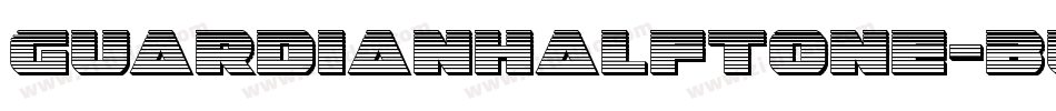 GuardianHalftone-BWBPx字体转换