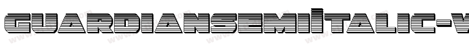 GuardianSemiItalic-w1wmx字体转换