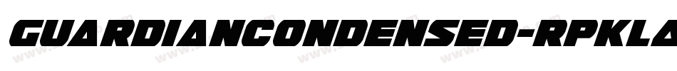 GuardianCondensed-RpKlA字体转换 GuardianCondensed-RpKlA字体转换