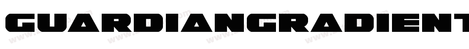 GuardianGradientItalic-7B95K字体转换