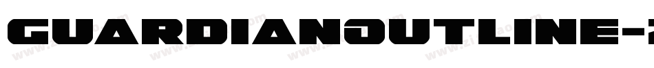 GuardianOutline-2O75d字体转换