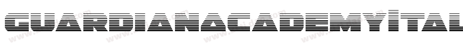 GuardianAcademyItalic-lgZRd字体转换