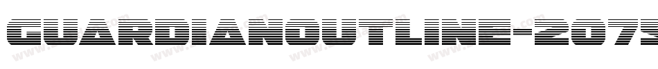 GuardianOutline-2O75d字体转换