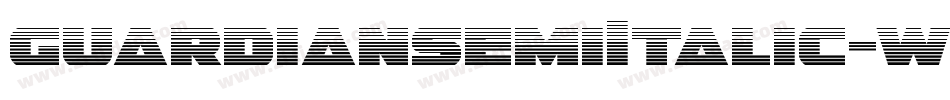 GuardianSemiItalic-w1wmx字体转换