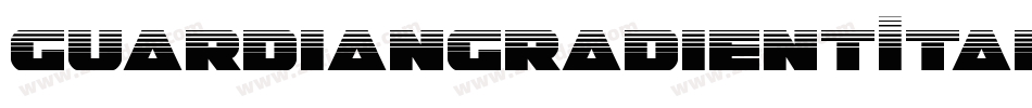 GuardianGradientItalic-7B95K字体转换
