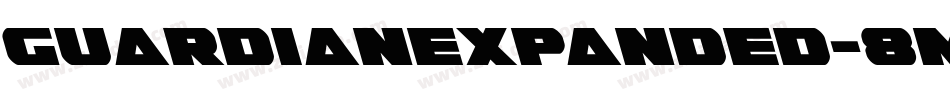 GuardianExpanded-8M85g字体转换