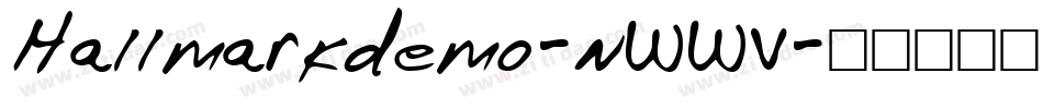 Hallmarkdemo-nWWV字体转换