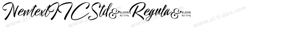 NewtextITCStd-Regula字体转换