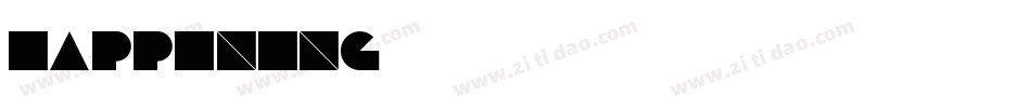 Happening100515223705854-YW5o字体转换