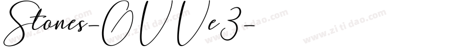 Stones-OVVe3字体转换