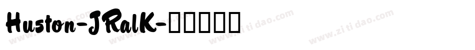 Huston-JRalK字体转换