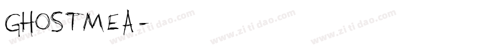 GHOSTMEA字体转换