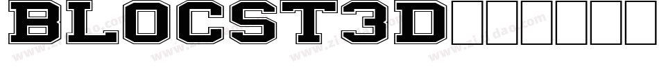 Blocst3d字体转换