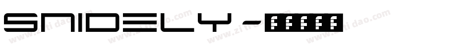 Snidely字体转换