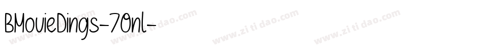 BMovieDings-7Onl字体转换