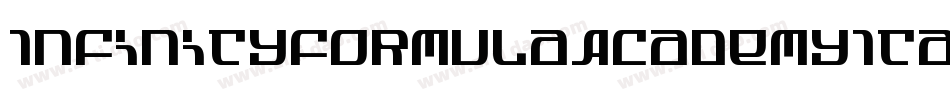 InfinityFormulaAcademyItal-O4L4字体转换 InfinityFormulaAcademyItal-O4L4字体转换