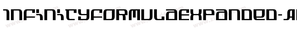 InfinityFormulaExpanded-Ar6L字体转换 InfinityFormulaExpanded-Ar6L字体转换