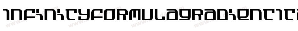 InfinityFormulaGradientItal-JPya字体转换