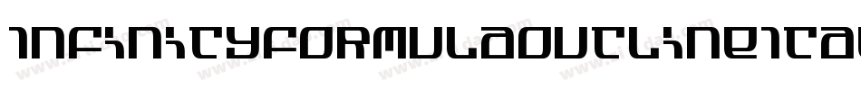 InfinityFormulaOutlineItal-yWAm字体转换