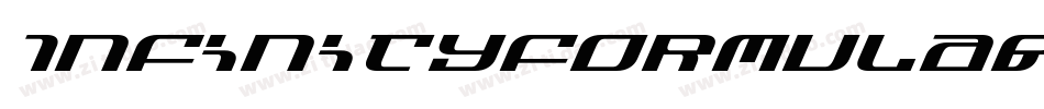 InfinityFormulaBoldItalic-3DjL字体转换