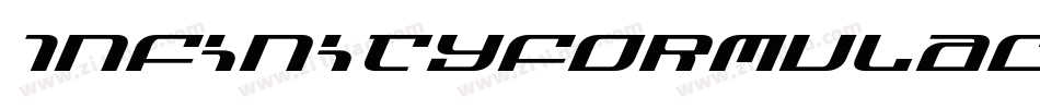 InfinityFormulaCondensItal-D2pW字体转换