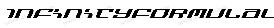 InfinityFormulaLeftalic-5q2B字体转换 InfinityFormulaLeftalic-5q2B字体转换