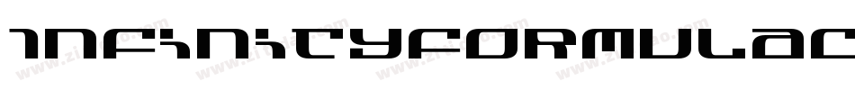 InfinityFormulaCondensItal-D2pW字体转换