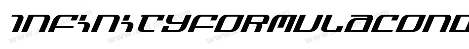 InfinityFormulaCondensItal-D2pW字体转换
