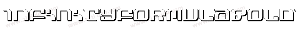 InfinityFormulaBoldItalic-3DjL字体转换