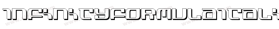 InfinityFormulaItalic-zaA0字体转换 InfinityFormulaItalic-zaA0字体转换
