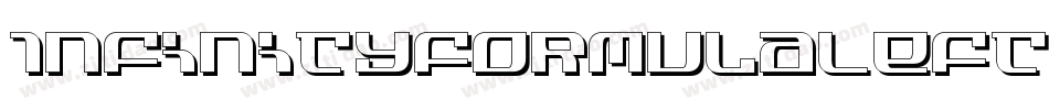 InfinityFormulaLeftalic-5q2B字体转换 InfinityFormulaLeftalic-5q2B字体转换