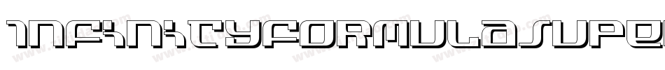 InfinityFormulaSuperItalic-lvl5字体转换