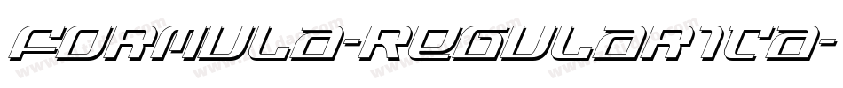 Formula-RegularIta字体转换