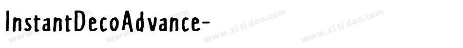 InstantDecoAdvance字体转换