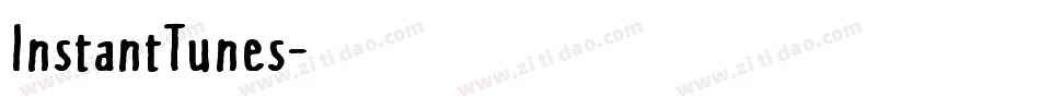 InstantTunes字体转换