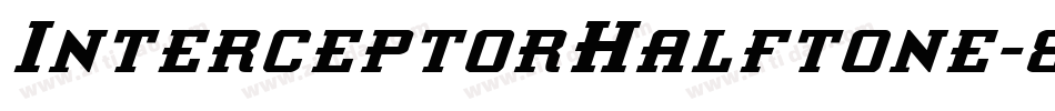 InterceptorHalftone-8GnJ字体转换