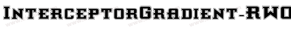 InterceptorGradient-RWO6字体转换