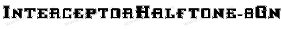 InterceptorHalftone-8GnJ字体转换