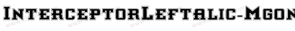 InterceptorLeftalic-Mg0n字体转换