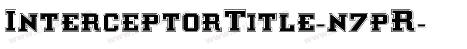 InterceptorTitle-n7pR字体转换