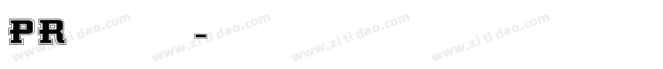 pr怎么导入字体字体转换