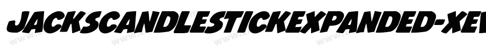 JacksCandlestickExpanded-xeVV字体转换
