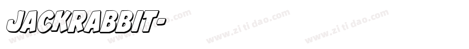 jackrabbit字体转换