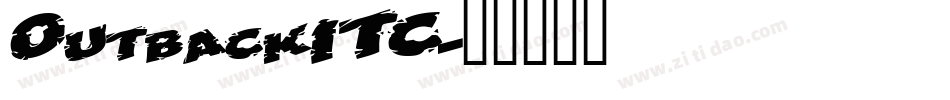 OutbackITC字体转换