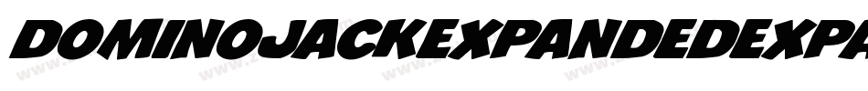 DominoJackExpandedExpanded-YRXL字体转换
