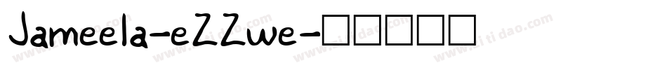 Jameela-eZZwe字体转换
