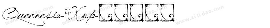 Queenesia-4Xnp字体转换