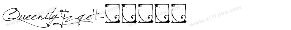 Queenity-Yzqe4字体转换